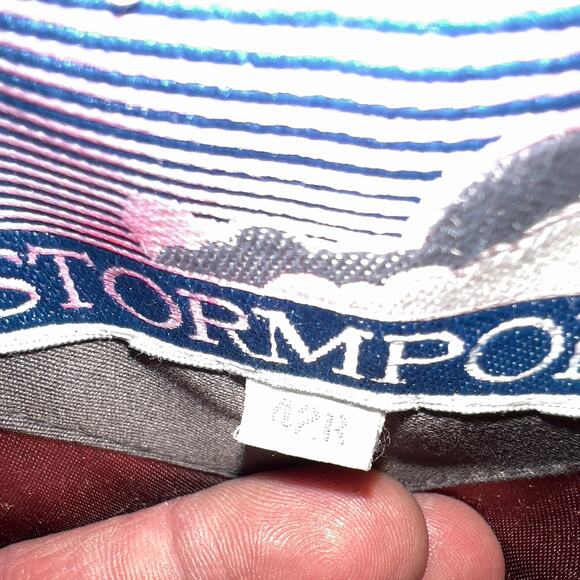 Stormport Trench Coat Men 42R ZipOut Lining Double Breast Cold Mild 2 Coats in 1 - Picture 15 of 16